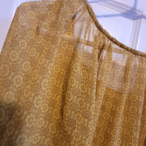 Joe fresh sheer flowy top size XS - Picture 3 of 14